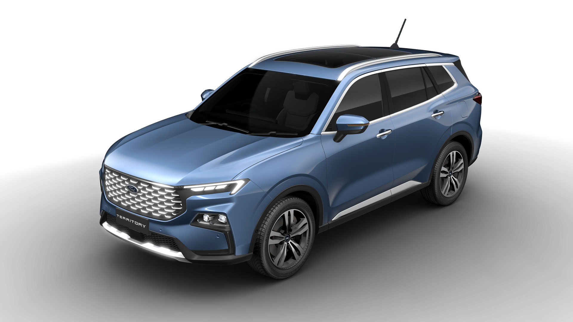 Colores disponibles Azul Profundo, Ford Territory, Yude Ford Honduras