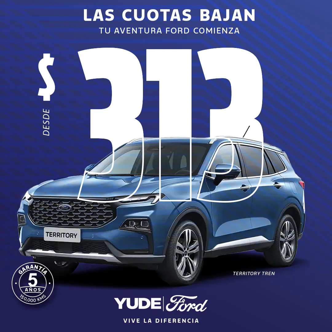 Cuotas bajan en el Ford Territory