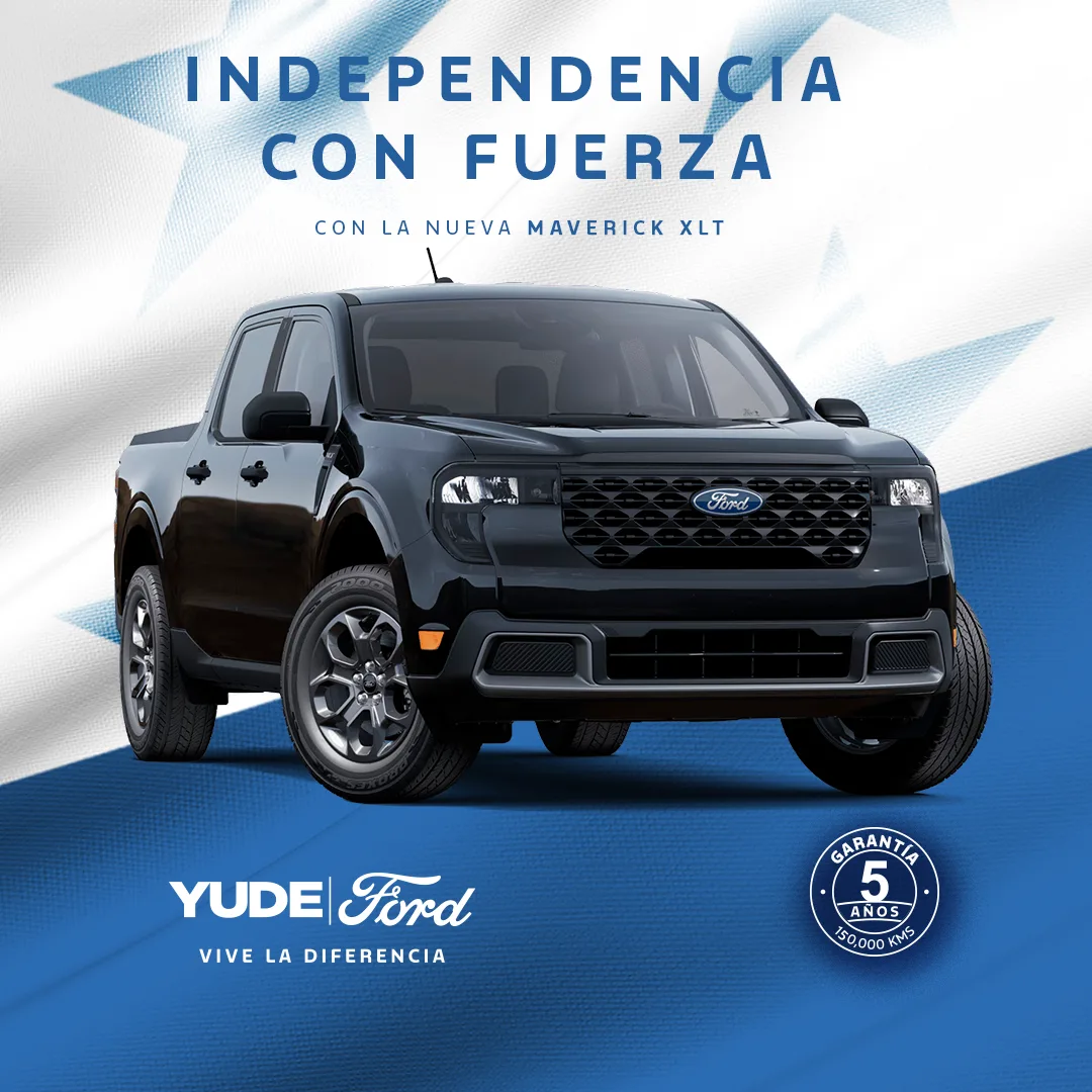 Ford Maverick XLT - Independencia con fuerza, con 5 a;os de garantía